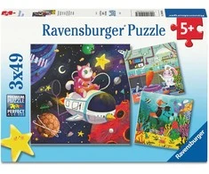 Dėlionė Ravensburger - Mokslo vaikai (12004048)