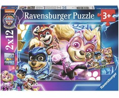 Ravensburger 2 dėlionės „Šunyčiai patruliai“, 2×12 det., nuo 3 m.