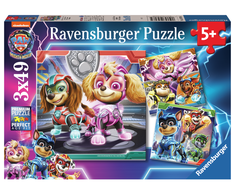 Ravensburger 3 dėlionės „Šunyčiai patruliai II“, 3×49 det., nuo 5 m.