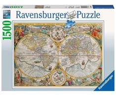 Ravensburger Dėlionė 1500 vnt. - Istorinis pasaulio žemėlapis