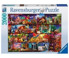 Ravensburger Dėlionė 2000 vnt. - Knygų pasaulis