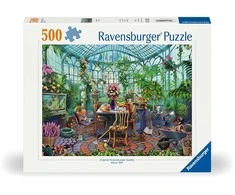 Ravensburger Dėlionė 500 vnt. - Rytas šiltnamyje