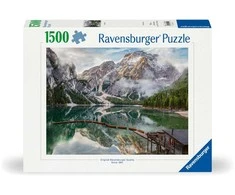 Ravensburger Dėlionė 1500 vnt. - Braies ežeras