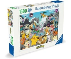 Ravensburger Dėlionė 1500 vnt. - Pokemonai