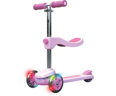Paspirtukas Razor Rollie 2 in 1, Rožinis