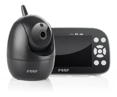 Reer - BabyCam Pro HD Move - Juodas/Pilkas - 19.5 x 11 x 12.5 cm