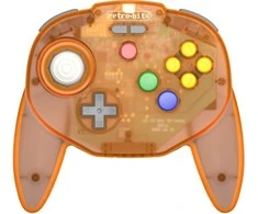 „Retro-Bit“ – „Tribute 64 2.4G Oranžinis Hawk Ltd.“ leidimas.