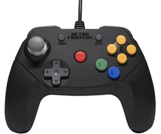 „Retro-Fighters“ – „Brawler64“ laidinis valdiklis – juodas