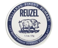 Reuzel Hollands Finest Pomade Clay Matte Pomade For Definition and Hair Styling, 35 g