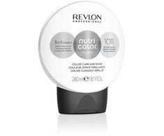 Ilgalaikiai dažai Revlon Nutri Color Nº 1011 Intense Sidabrinis 240 ml