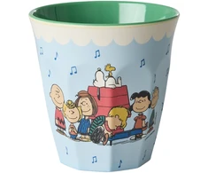 Rice - Melamine Cup with Snoopy Print - Soft Mėlyna - Medium - 250 ml