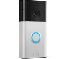 Amazon Ring - Baterija Video Doorbell (Satin Nickel) + Chime (2nd Gen)