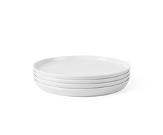 Rosendahl - GC Essentials vakarienės lėkštės - baltos - Ø25 cm, 4 vnt.