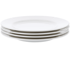 Rosendahl - GC ovalios lėkštės - baltos - 30x23 cm - 4 vnt.