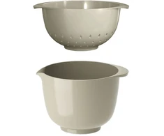 Rosti - Margrethe Mixing Bowl with Colander 1.5 L - Humus