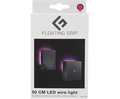 Rožinė Rožinė LED vielinis žibintas – pritvirtinkite prie savo „FLOATING GRIP®“ laikiklio