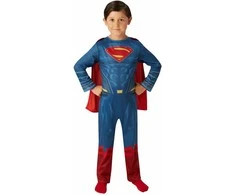 Rubie's Justice League Superman karnavalinis kostiumas mėlynas kostiumas 110-116 cm (5-6 metai)