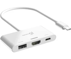J5create – USB-C į HDMI 4K 144Hz ir USB 3.2 su 100W maitinimo šaltiniu