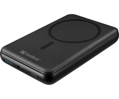 Powerbank Sandberg bank mocy Półstały 10000 mAh Bezprzewodowe ładowanie Juodas (421-51)