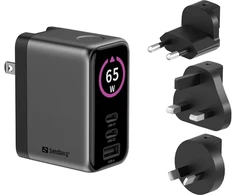 Įkroviklis Sandberg Travel Charger PD65W Ekranas (441-70)