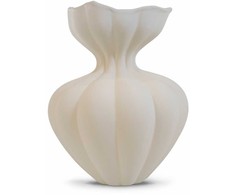 Scandinavian Collection Skandinavijos kolekcija - Siena vaza - švelni smėlio spalvos - 32 cm