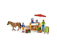 SCHLEICH „Naminiai gyvūnai“ rinkinys - Mobilus fermos stendas