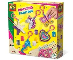 SES Creative – Deimantų tapyba – Mediniai raktų pakabukai – (S14702)