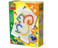 SES Creative – Mosaic Peg Board 100 vnt – (S14046)