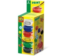 SES Creative – Plakatų dažai 6x45ml – (S00381)