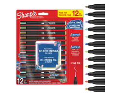„Sharpie“ – „Creative“ akriliniai rašikliai, 12 lizdinių plokštelių, žemės atspalviai, plonas galiukas (2212911)