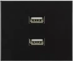 Shelly Wall Ekranas stand priedas USB, juodas