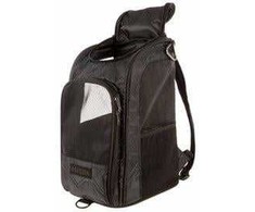 SHERPA - Prabangus augintinių nešioklė ir kuprinė, juoda, 43x26,5x26cm, 7kg - (786306550417)