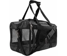 SHERPA - Deluxe Pet Carrier Juodas Medium 43x28x26,5cm Max 7kg - (7856306550332)