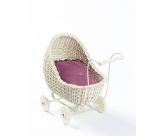 Smallstuff - Lėlės vežimėlis - balkšvas (51001-02)