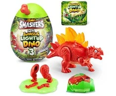 Zuru SMASHERS – JUROS PERIODO – 1 SERIJA Miniatiūrinis Juros periodo šviečiantis dinozauras – (74107)