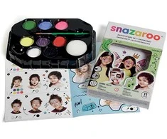 „Snazaroo“ – veido dažų rinkinys (10 dalių) ir idėjų knyga