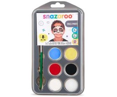 SNAZAROO - Veido dažų rinkinys 7 dalys + idėjų knygelė (791059)