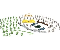 CHAP MEI žaidimų rinkinys Soldier Force Bucket, 100 pcs., 545032