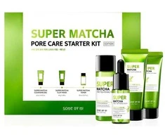 Some By Mi – Super Matcha Pore Care Starter rinkinys – kelionės dydžio