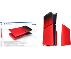Playstation Sony PS5 Slim konsolės korpusas (Techno Raudona)