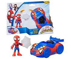 Spidey Friends Spidey ir draugai - transporto priemonė ir figūrėlė 7,6 cm - Spidey (G24615X0)