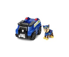 Spin Master PAW PATROL CHASE TRANSPORTO PRIEMONĖS POLICIJOS AUTOMOBILIS + FIGURE PAGRINDINIS AUTOMOBILIŲ AUTOMOBILIS