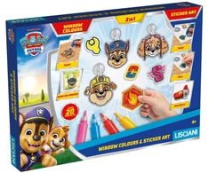 Spin Master Paw Patrol - Langų spalvos ir lipdukų piešiniai (118847)