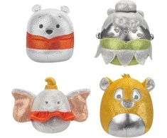 Mattel Squishmallows – 13 cm Disney 100 4 pakuotės (230233)
