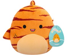 Squishmallows Minkšti saldainiai – 19 cm P20 pliušinis – Jagger Tigrinis ryklys (206091)
