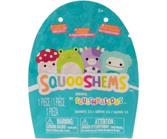 Squishmallows - 6 cm „Squooshems“ VIP komandos rinkinys CDU (281037)