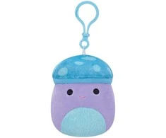 Squishmallows Minkšti saldainiai - 9 cm P17 Clip On - Pyle the Mushroom