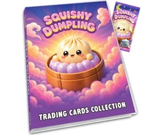 Pulio Squishy dumpling album do kolekcjonowania