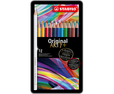 STABILO Original, daugiaspalviai, 12 vnt.