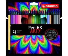 Stabilo - Pen 68 Arty, 24 pcs (204046)